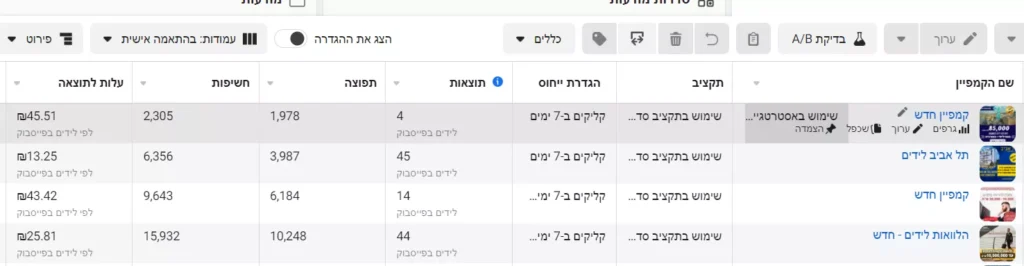 קמפיינים